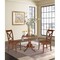 International Concepts 42 in. Dual Drop Leaf Table with 2 Cross Back Dining Chairs - 3 Piece Dining Set K581-42DP-C-14P - alternate 5